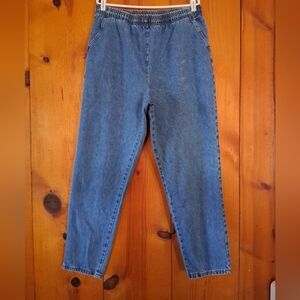 Vintage Blue Women's Tall Pull On Jeans